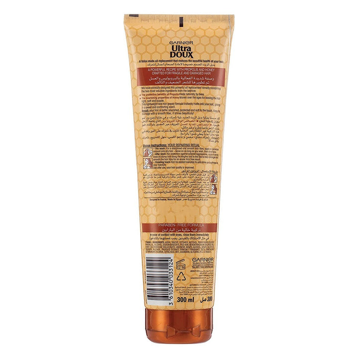 Garnier Ultra Doux Honey Treasures Replenishing Oil Replacement Cream 300 mL - Easy Pharmacy LLC