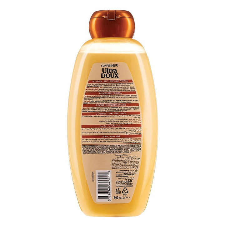 Garnier Ultra Doux Honey Treasures Replenishing Shampoo 600 mL - Easy Pharmacy LLC