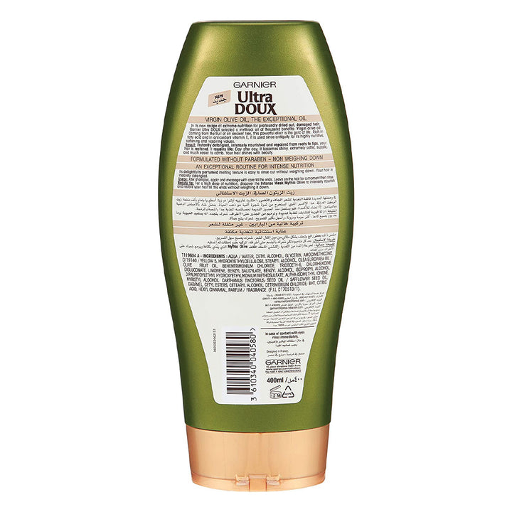 Garnier Ultra Doux Mythic Olive Extreme Nutrition Conditioner 400 mL - Easy Pharmacy LLC