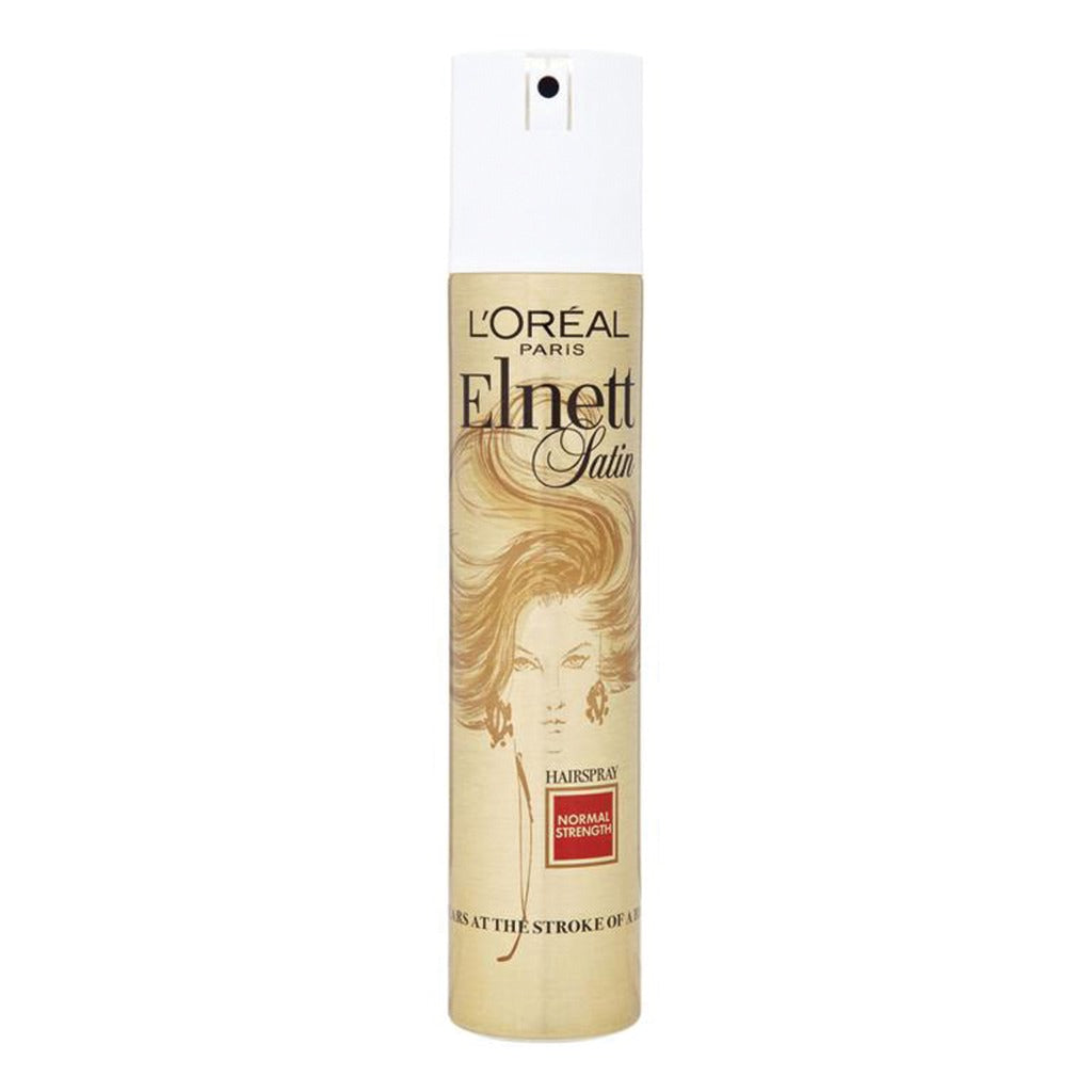L'oreal Paris Elnett Satin Normal Hold Hair Spray 200 mL - Easy Pharmacy LLC