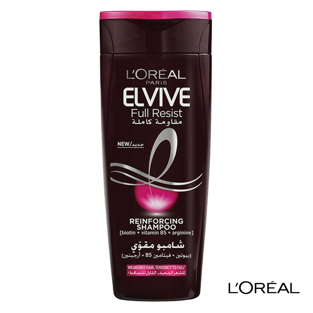 Loreal Paris Elvive Full Resist Reinforcing Shampoo For Weakened Hair 400ml - Easy Pharmacy LLC