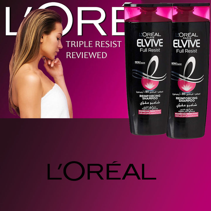 Loreal Paris Elvive Full Resist Reinforcing Shampoo For Weakened Hair 400ml - Easy Pharmacy LLC