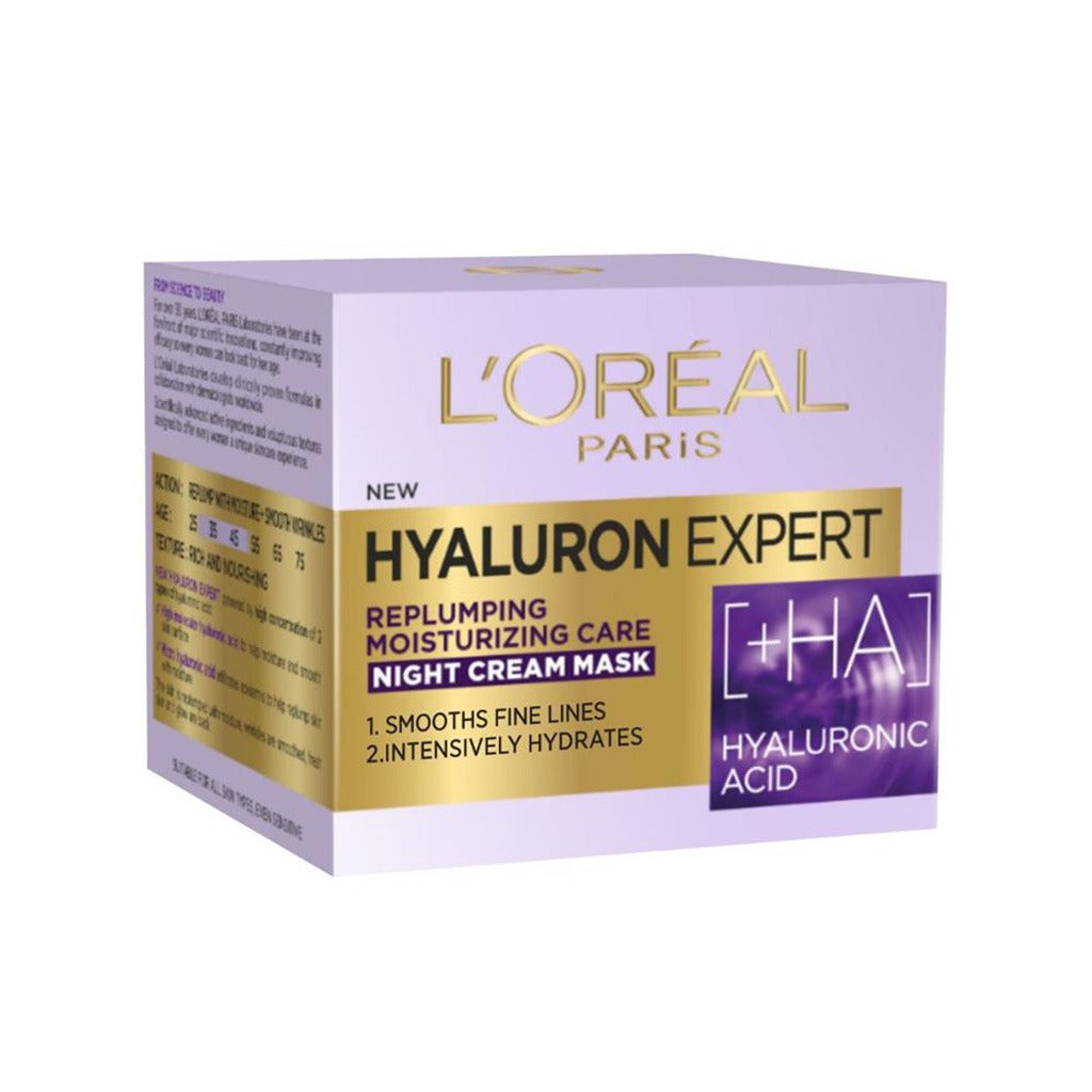 Loreal Paris Hyaluron Expert Night Cream Mask 50 mL - Easy Pharmacy LLC