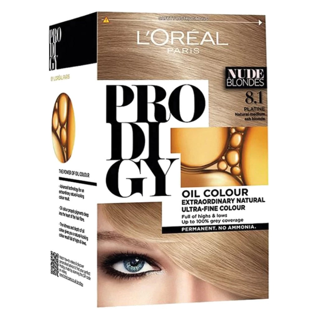 Loreal Paris Prodigy Permanent Oil Hair Color 8.1 Platine Kit - Easy Pharmacy LLC