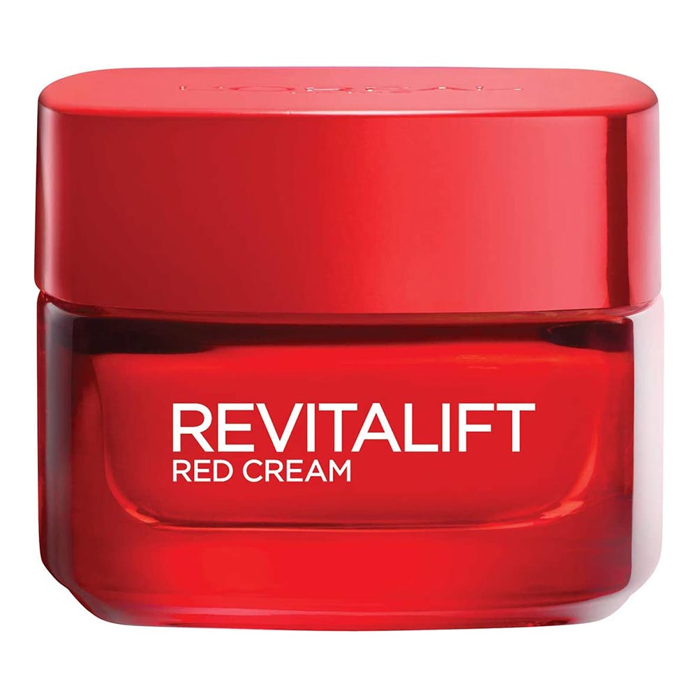 Loreal Paris Revitalift Anti-Wrinkle + Extra Firming + Healthy Glow Energising Red Ginseng Day Cream 50 mL - Easy Pharmacy LLC