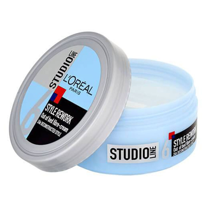 Loreal Studioline Style Rework 24H Out Of Bed Fiber Hair Cream 150 mL - Easy Pharmacy LLC