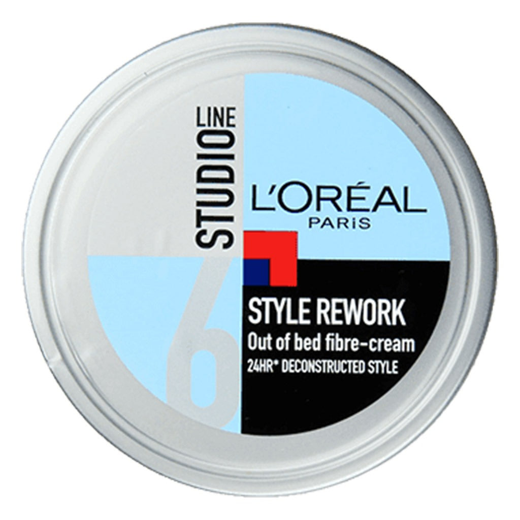 Loreal Studioline Style Rework 24H Out Of Bed Fiber Hair Cream 150 mL - Easy Pharmacy LLC