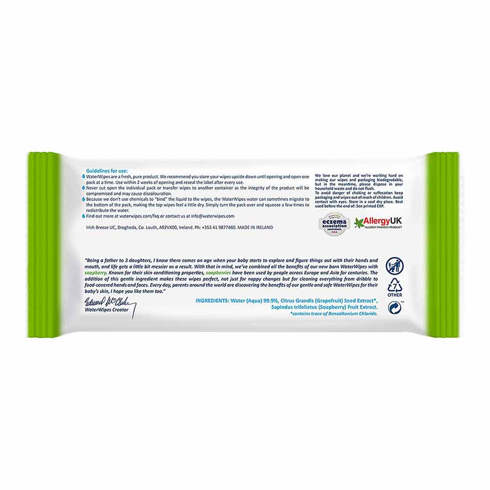 WaterWipes SoapBerry Extract Baby Wipes 60's - Easy Pharmacy LLC