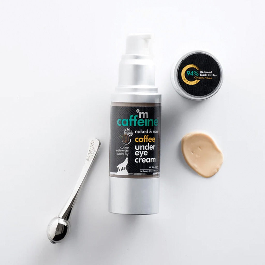 Mcaffeine Naked & Raw Coffee Under Eye Cream For Dark Circle 30 mL - Easy Pharmacy LLC