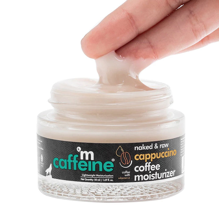 Mcaffeine Naked And Raw Cappuccino Coffee Face Moisturizer With Vitamin E And Almond Milk 50 mL - Easy Pharmacy LLC