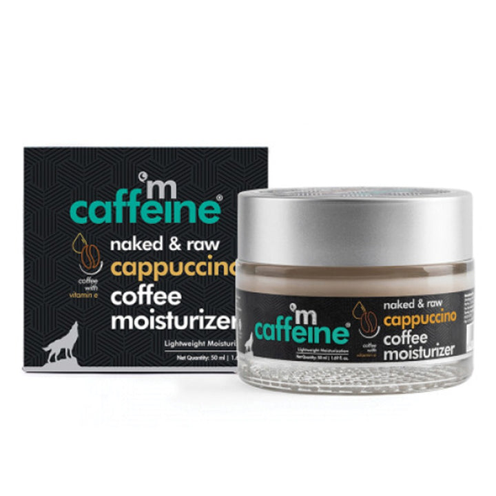 Mcaffeine Naked And Raw Cappuccino Coffee Face Moisturizer With Vitamin E And Almond Milk 50 mL - Easy Pharmacy LLC