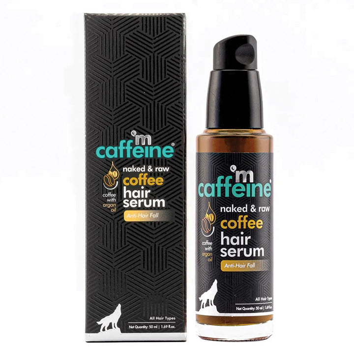 Mcaffeine Naked & Raw Coffee Hair Serum With Walnut Oil And Argan Oil 50 mL - Easy Pharmacy LLC