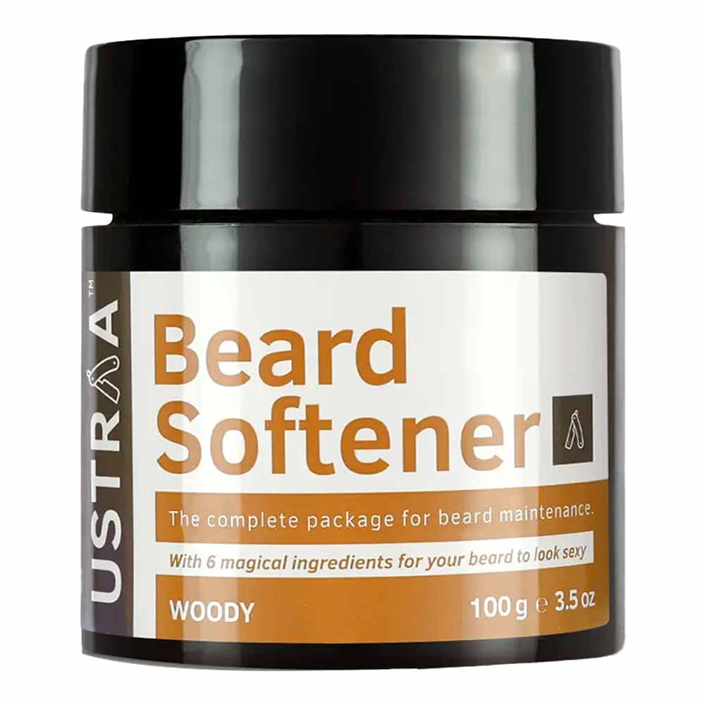 Ustraa Beard Softener Woody 100 g - Easy Pharmacy LLC