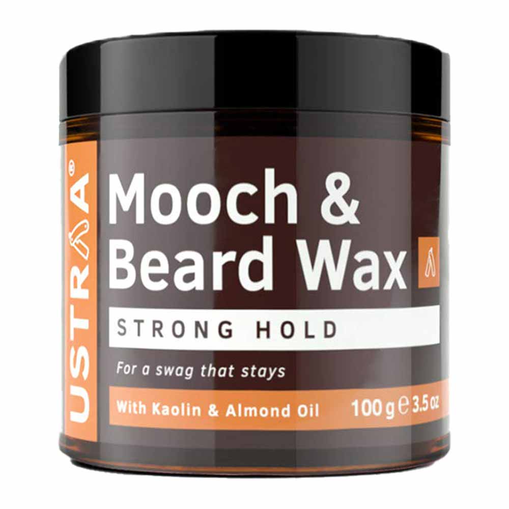 Ustraa Mooch And Beard Wax Strong Hold 100 g - Easy Pharmacy LLC
