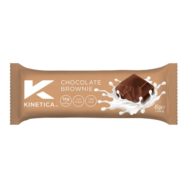 Kinetica Deluxe Protein Bar Chocolate Brownie 45 g, 15's - Easy Pharmacy LLC