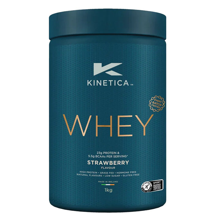 Kinetica Whey Protein Powder Strawberry 1000 g - Easy Pharmacy LLC
