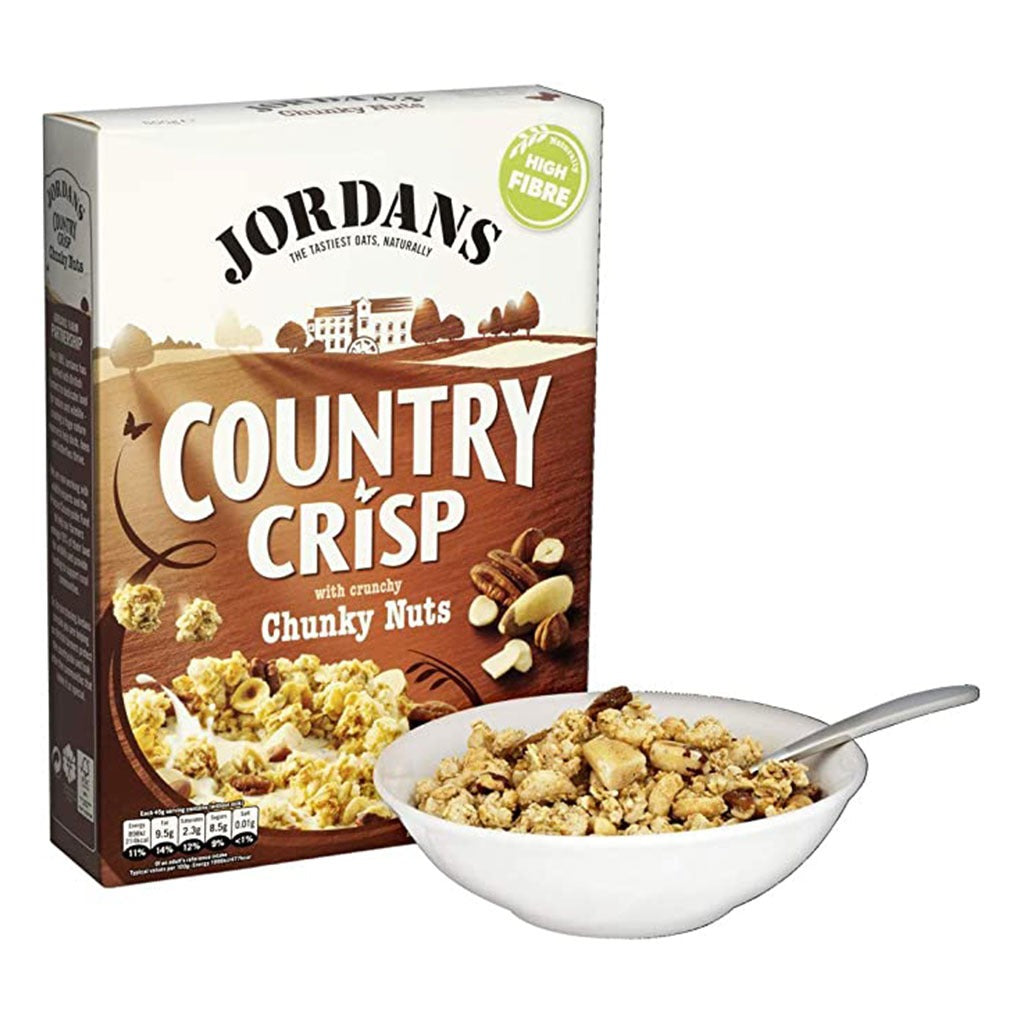 Jordans Country Crisp Chunky Nuts Granola 500 g - Easy Pharmacy LLC