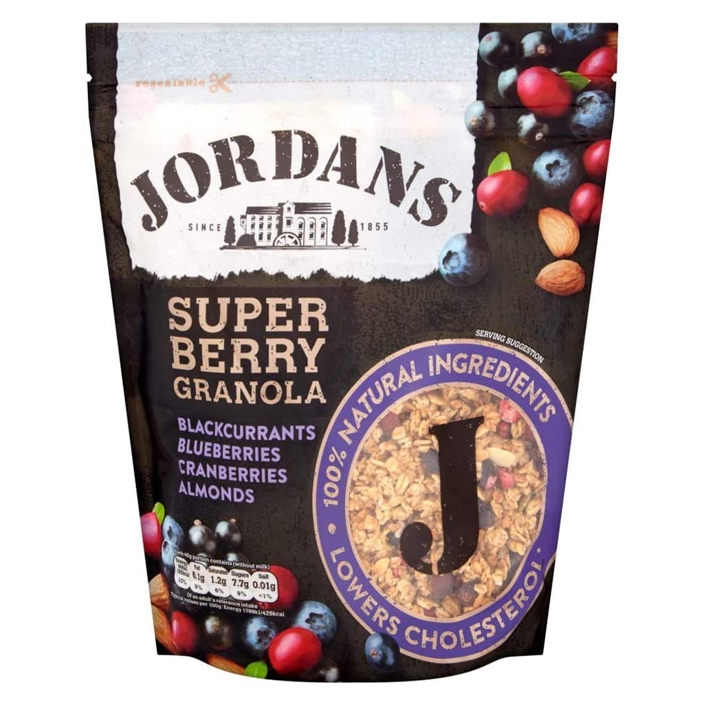 Jordans Super Berry Granola 550 g - Easy Pharmacy LLC