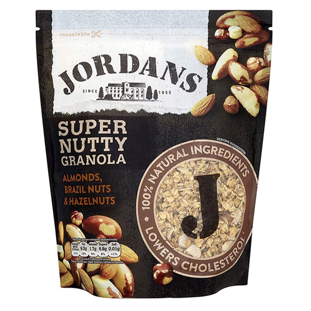 Jordans Super Nutty Granola 550 g - Easy Pharmacy LLC