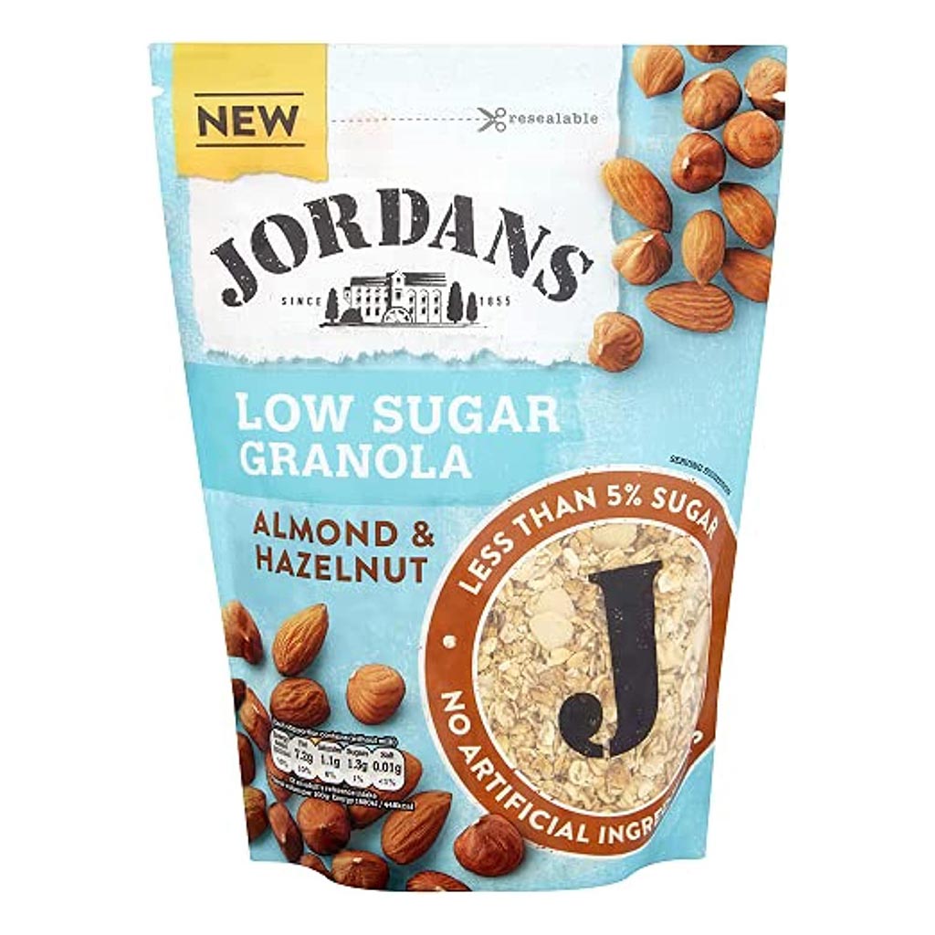 Jordans Low Sugar Almond & Hazelnut Granola 500 g - Easy Pharmacy LLC