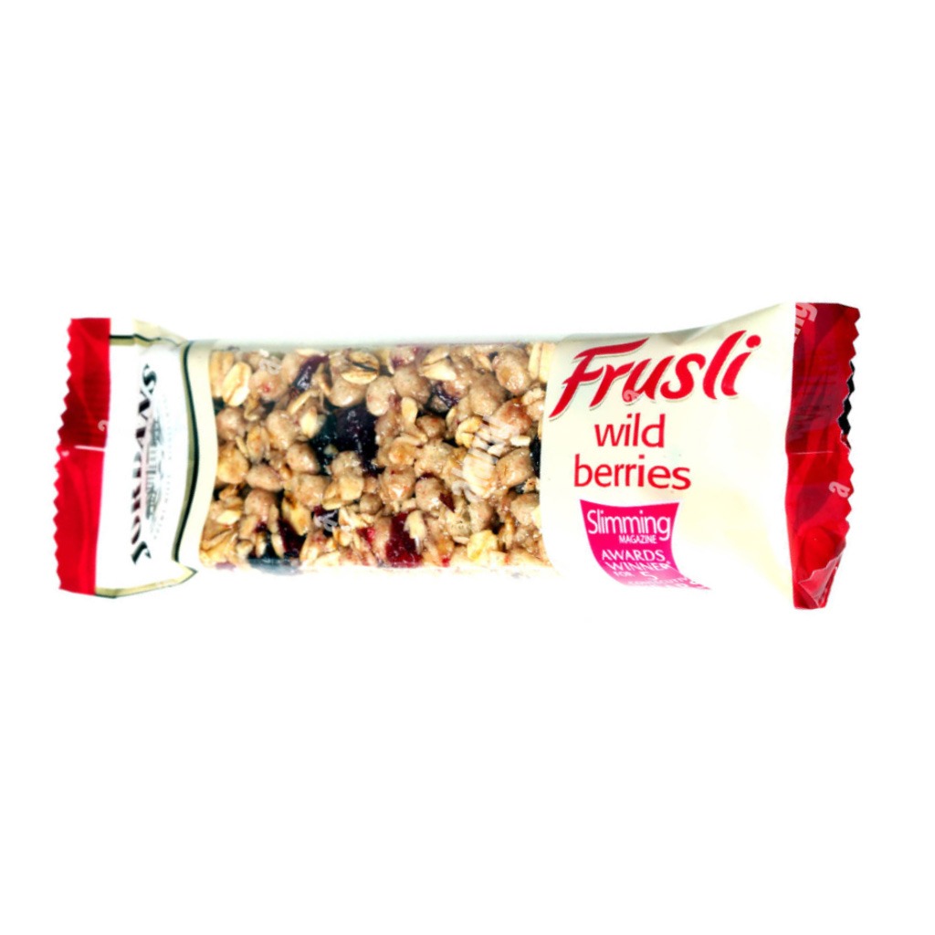 Jordans Frusli Chewy Cereal Bar Wild Berries 30 g 1's - Easy Pharmacy LLC