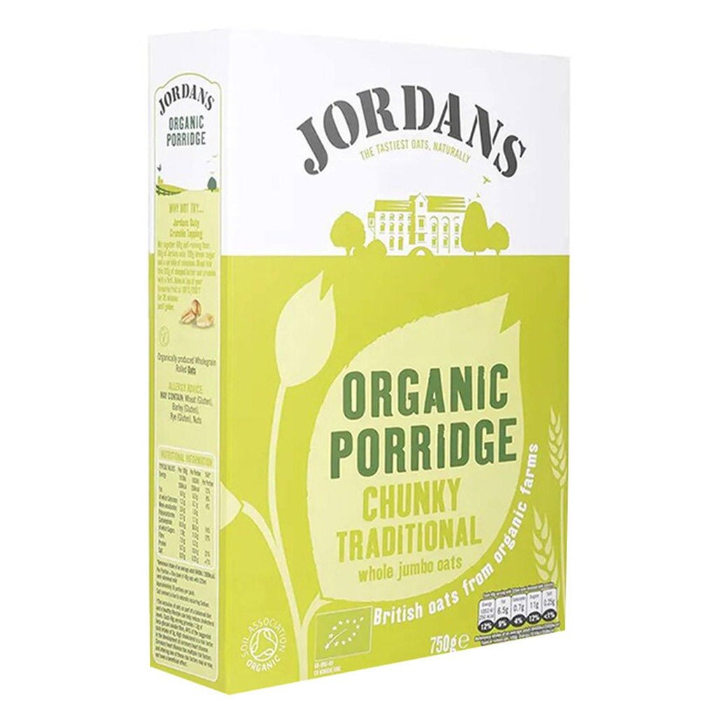 Jordans Organic Porridge Chunky Traditional 750 g - Easy Pharmacy LLC