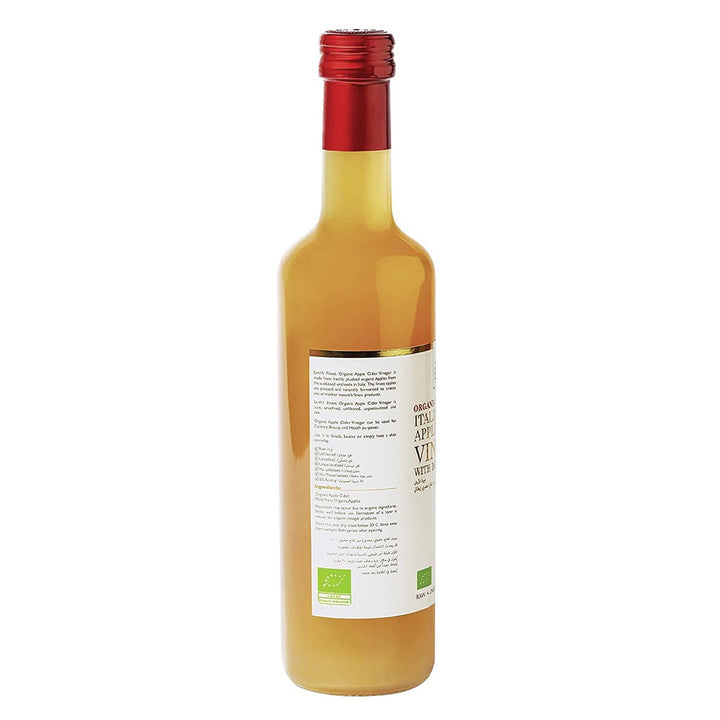 Earth's Finest Organic Italian Apple Cider Vinegar With Mother 500 mL - Easy Pharmacy LLC