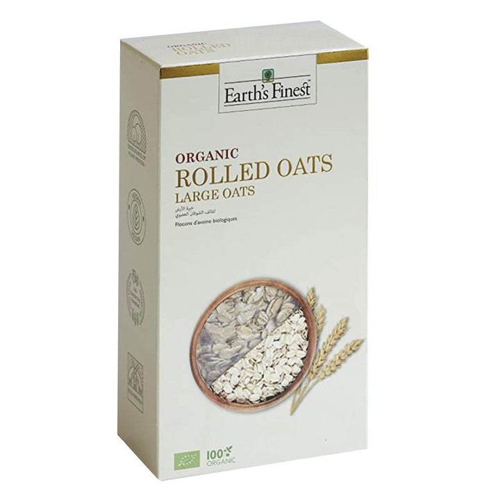 Earth's Finest Organic Rolled Oats 500 g - Easy Pharmacy LLC