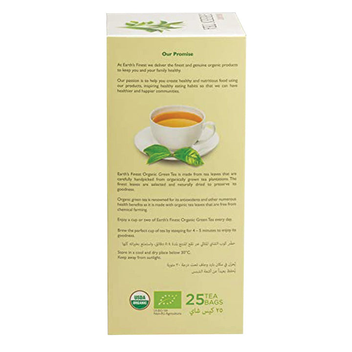 Earth's Finest Organic Green Tea Original 25's - Easy Pharmacy LLC