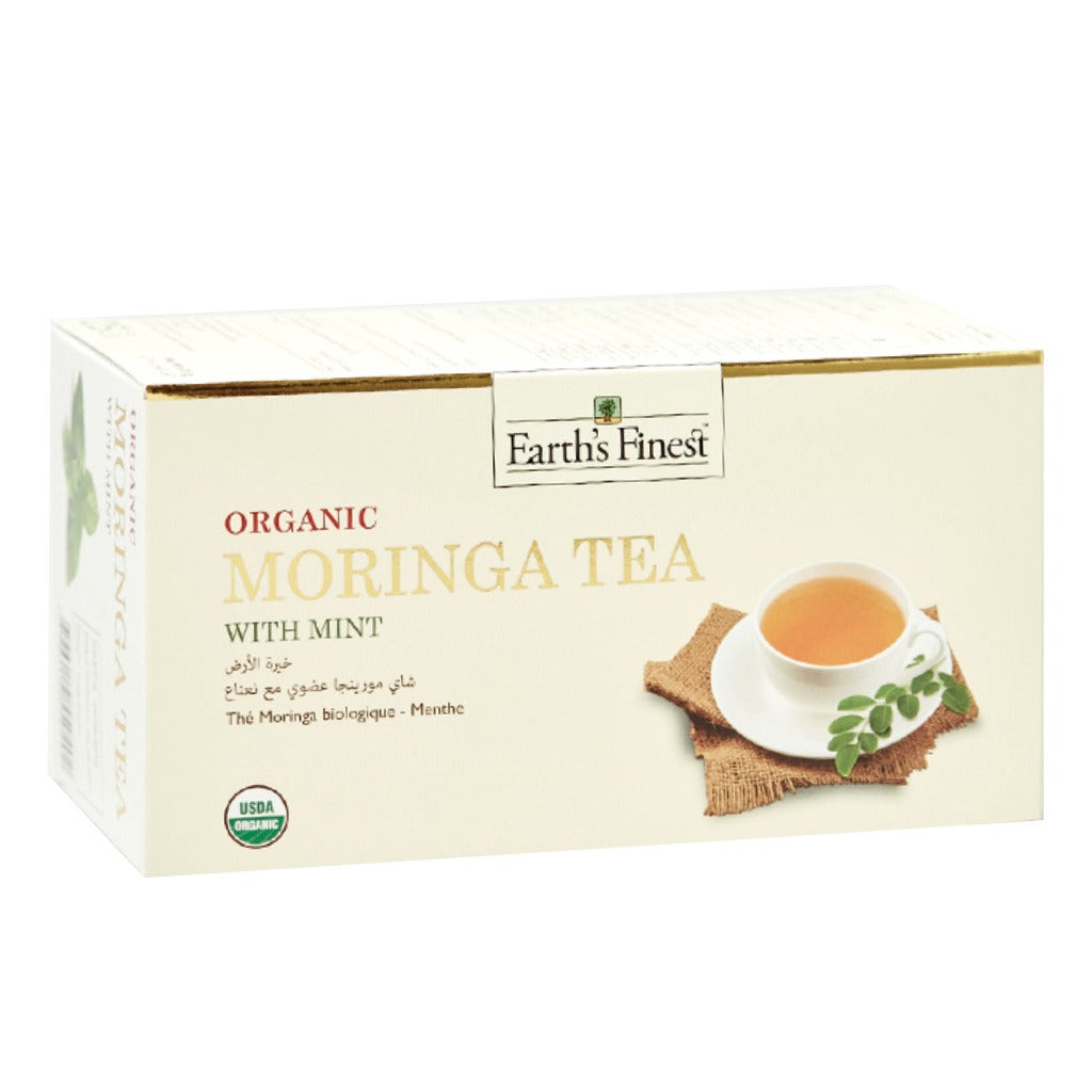 Earth's Finest Organic Moringa Tea with Mint 25's - Easy Pharmacy LLC