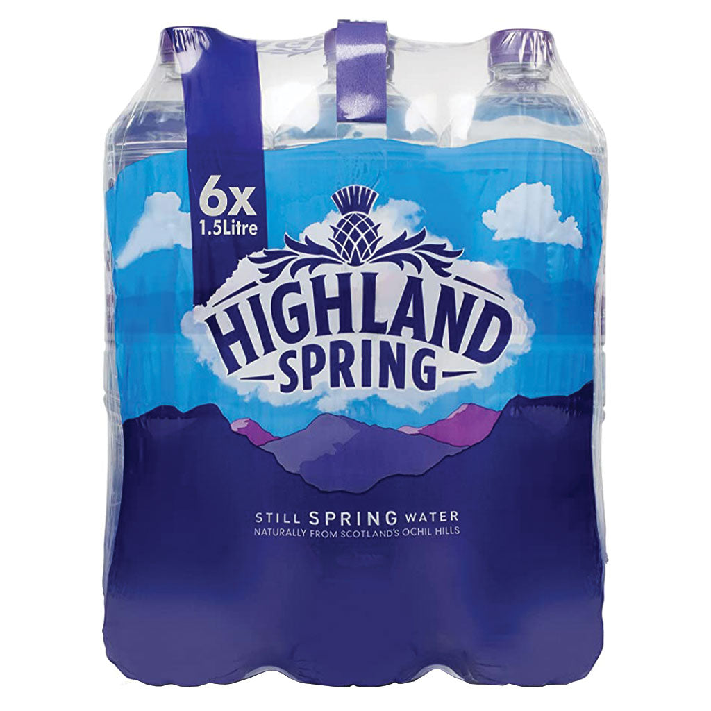 Highland Spring Still Spring Water PET 1500 mL 6's - Easy Pharmacy LLC