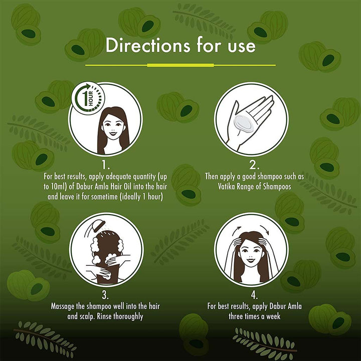 Dabur Amla Hair Oil 500ml - Easy Pharmacy LLC