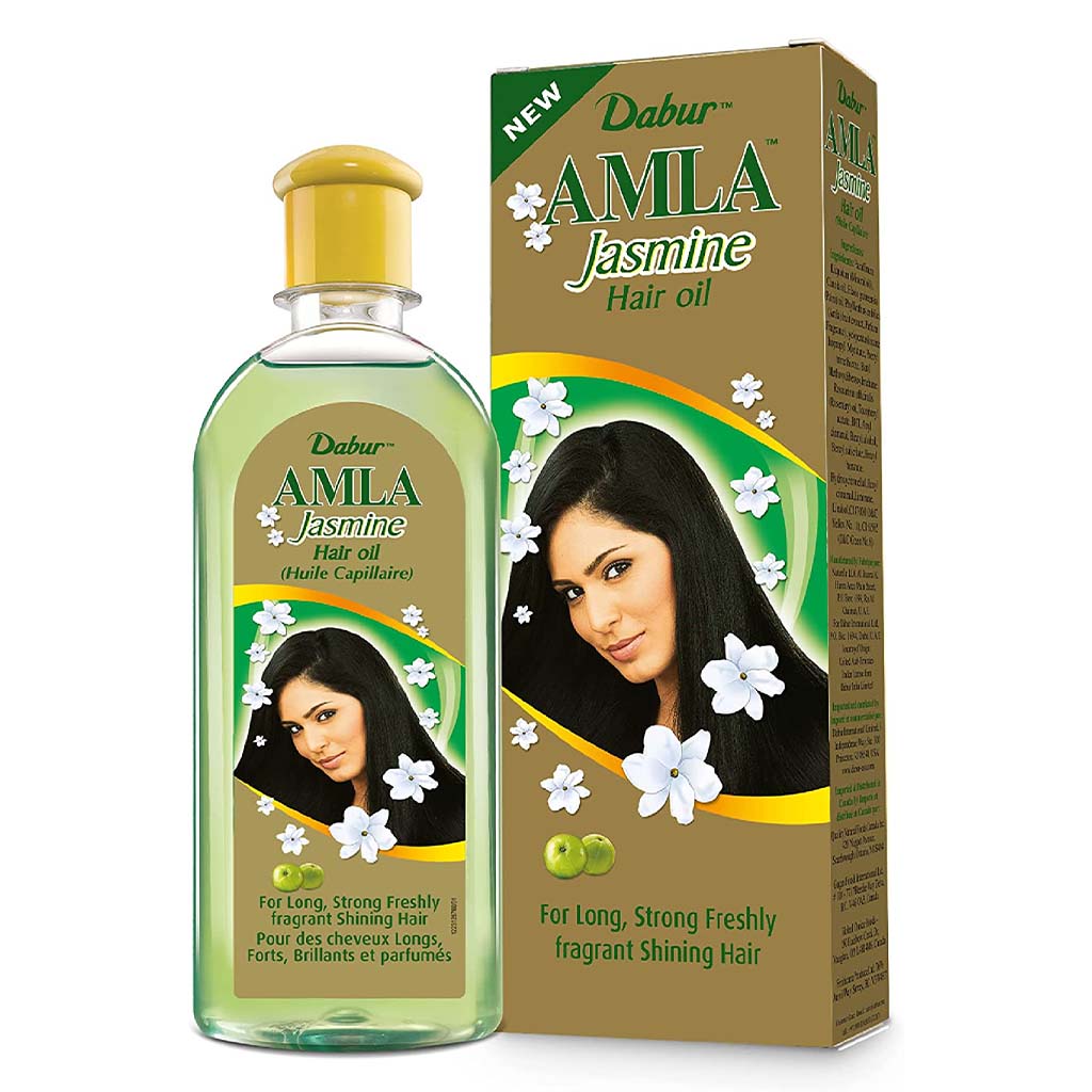 Dabur Amla Jasmine Hair Oil For Long, Strong, Fragrant & Shiny Hair 200ml - Easy Pharmacy LLC