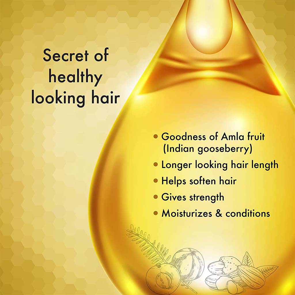 Dabur Amla Gold Hair Oil For Dry And Damaged Hair 200ml - Easy Pharmacy LLC