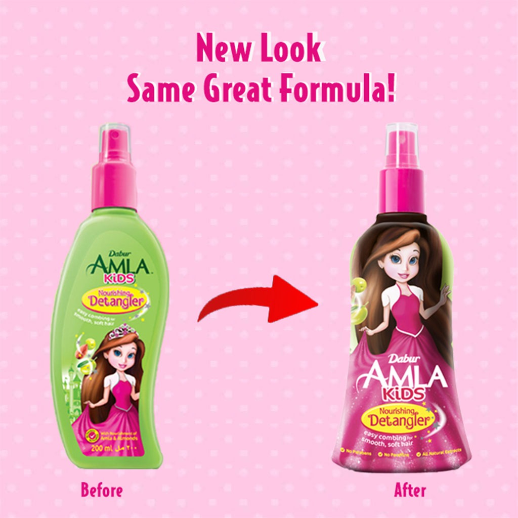 Dabur Amla Kids Nourishing Detangler Hair Spray 200 mL - Easy Pharmacy LLC