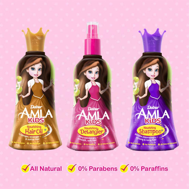 Dabur Amla Kids Nourishing Detangler Hair Spray 200 mL - Easy Pharmacy LLC