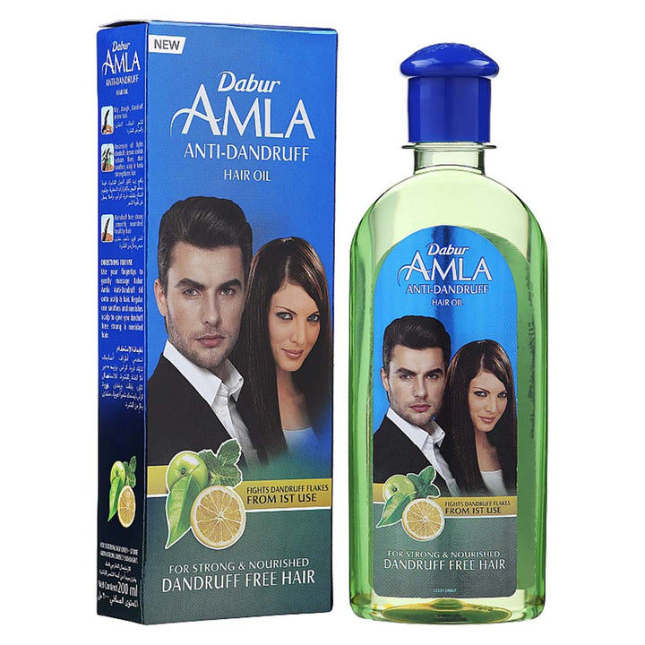 Dabur Amla Anti-Dandruff Hair Oil 200ml - Easy Pharmacy LLC