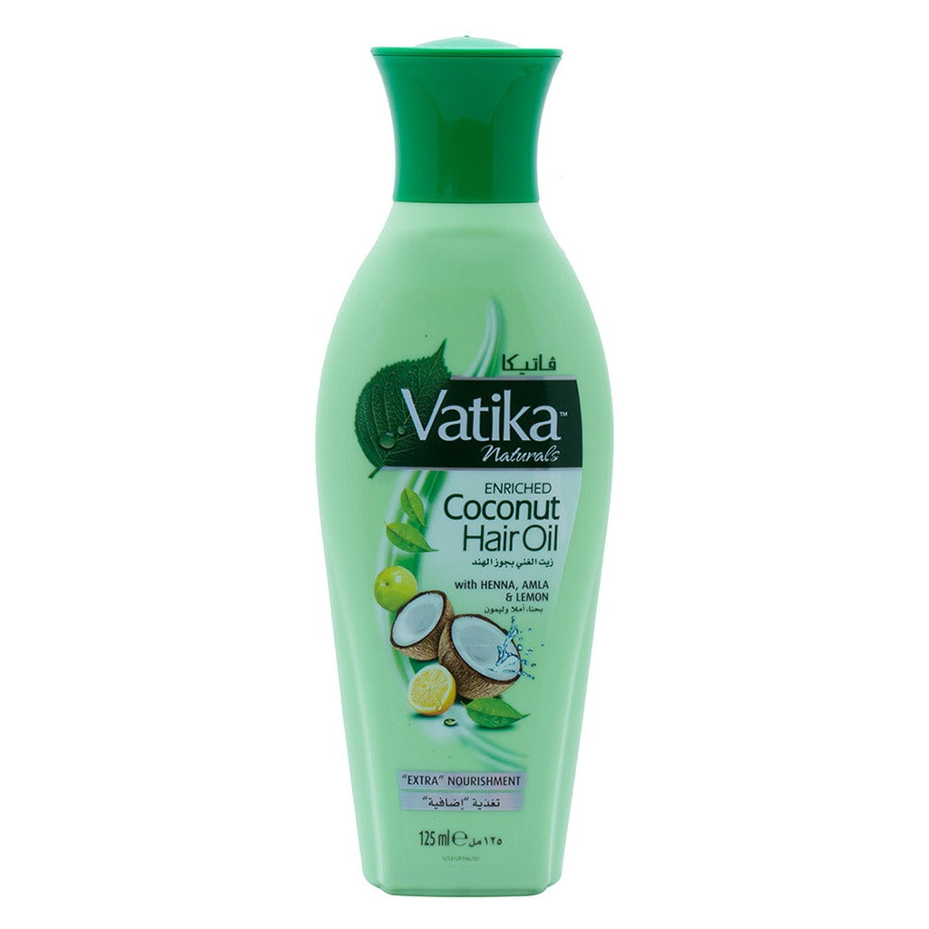 Dabur Vatika Naturals Coconut Enriched Nourishing Hair Oil For Problem-Free Hair 125ml - Easy Pharmacy LLC
