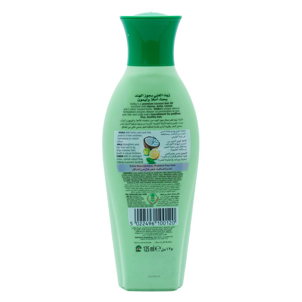 Dabur Vatika Naturals Coconut Enriched Nourishing Hair Oil For Problem-Free Hair 125ml - Easy Pharmacy LLC