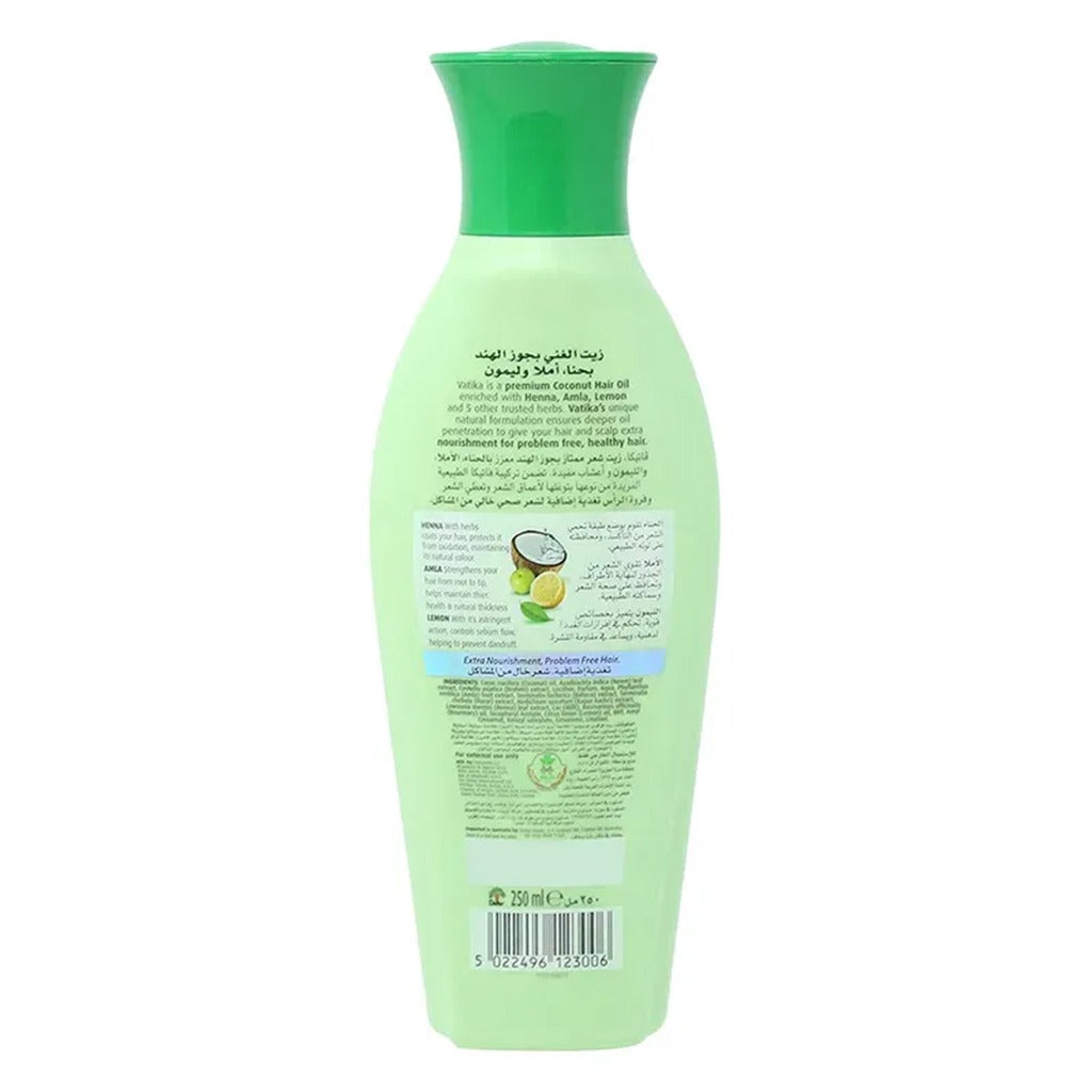Dabur Vatika Naturals Coconut Enriched Nourishing Hair Oil For Problem-Free Hair 250ml - Easy Pharmacy LLC