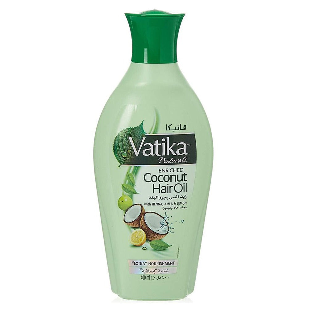 Dabur Vatika Naturals Coconut Enriched Nourishing Hair Oil For Problem-Free Hair 400ml - Easy Pharmacy LLC