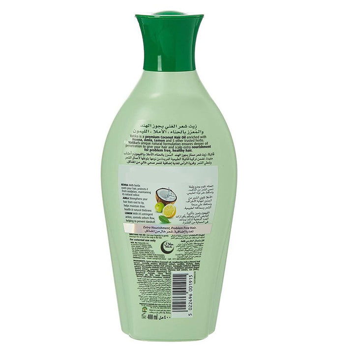 Dabur Vatika Naturals Coconut Enriched Nourishing Hair Oil For Problem-Free Hair 400ml - Easy Pharmacy LLC