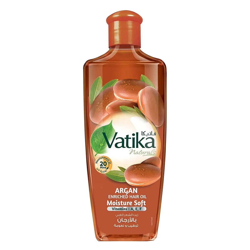 Dabur Vatika Naturals Argan Moisturising Hair Oil 300ml - Easy Pharmacy LLC