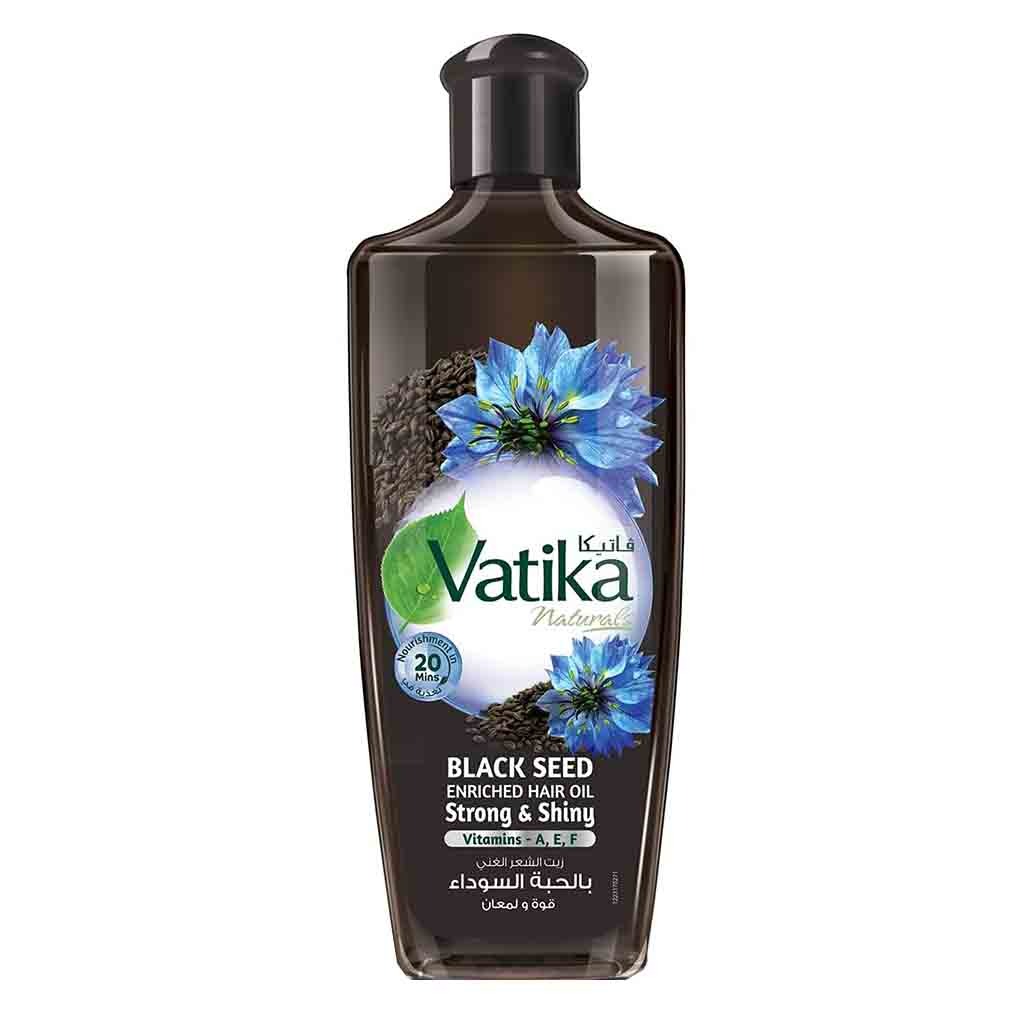 Dabur Vatika Naturals Black Seed Enriched Hair Oil For Strong & Shiny Hair 200ml - Easy Pharmacy LLC