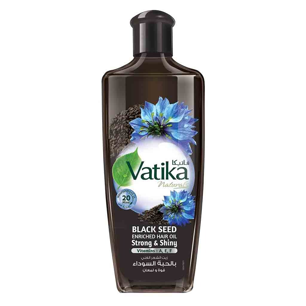 Dabur Vatika Naturals Black Seed Enriched Hair Oil For Strong & Shiny Hair 300ml - Easy Pharmacy LLC