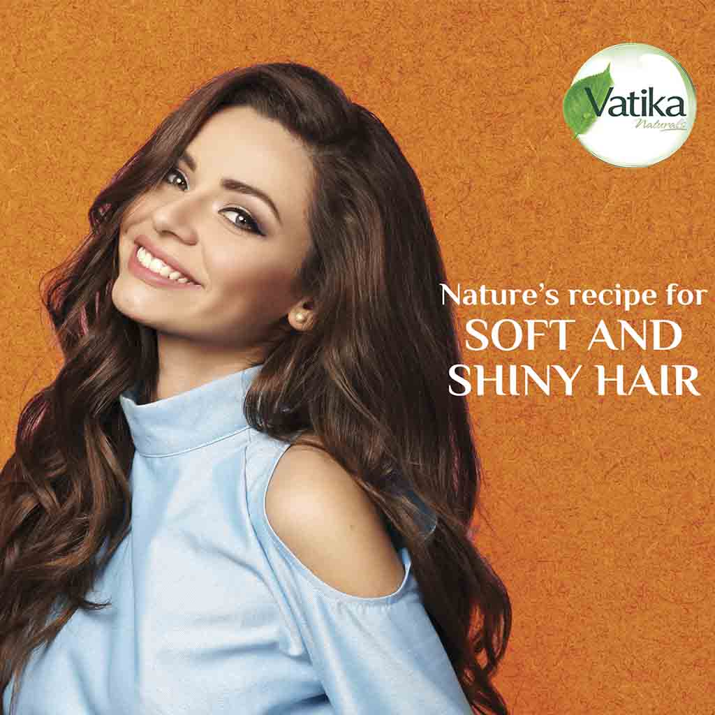 Dabur Vatika Naturals Soft & shine Almond Enriched Hair Oil 200ml - Easy Pharmacy LLC
