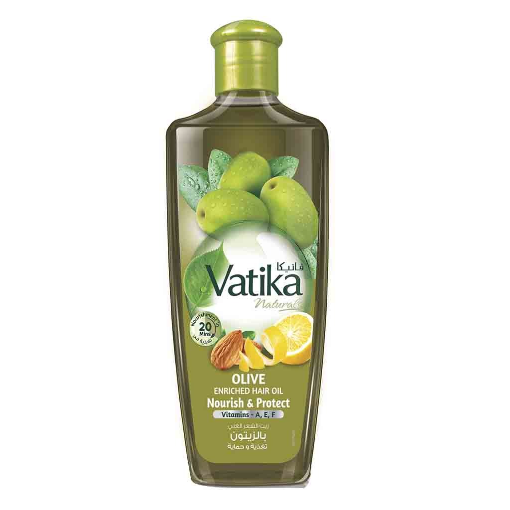 Dabur Vatika Naturals Nourish & Protect Olive Enriched Hair Oil 200ml - Easy Pharmacy LLC