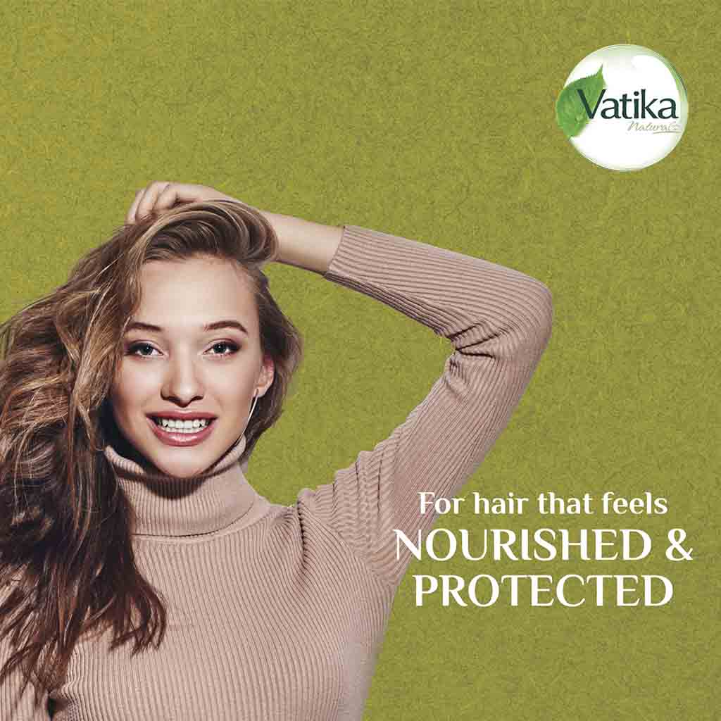 Dabur Vatika Naturals Nourish & Protect Olive Enriched Hair Oil 200ml - Easy Pharmacy LLC