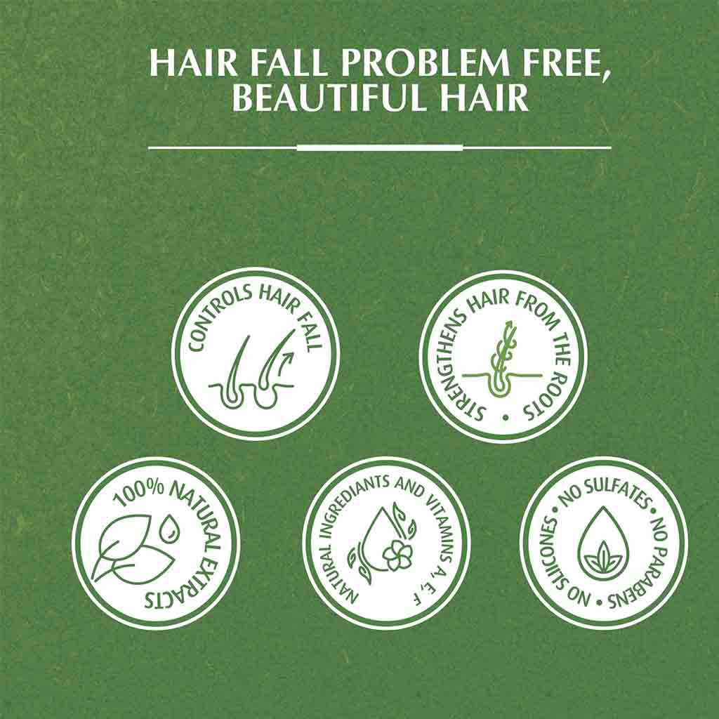 Dabur Vatika Naturals Cactus Enriched Hair Fall Control Hair Oil 200ml - Easy Pharmacy LLC