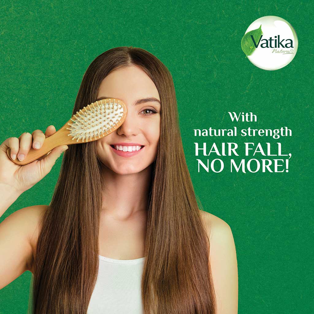 Dabur Vatika Naturals Cactus Enriched Hair Fall Control Hair Oil 300ml - Easy Pharmacy LLC
